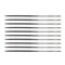 Excel Blades Knife Needle File 5.75 in Cut No 2 Hobbt and Jewelry File 55604IND - alternate 3